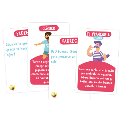 Guatafamily - Juego de Cartas Party Game Familiar