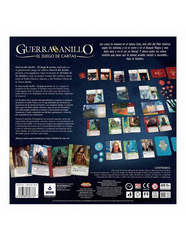 Guerra del Anillo - El Juego de Cartas