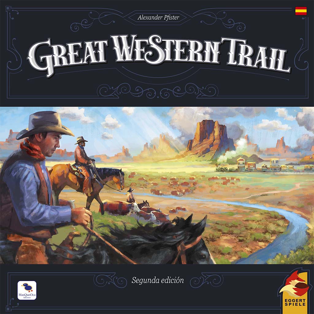Great Western Trail Segunda Edición - Juego de Mesa Estratégico del Oeste Americano