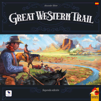 Great Western Trail Segunda Edición - Juego de Mesa Estratégico del Oeste Americano