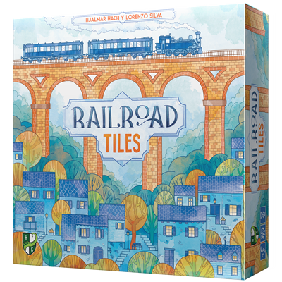 Railroad Tiles - Juego de Mesa de Construcción de Rutas Ferroviarias