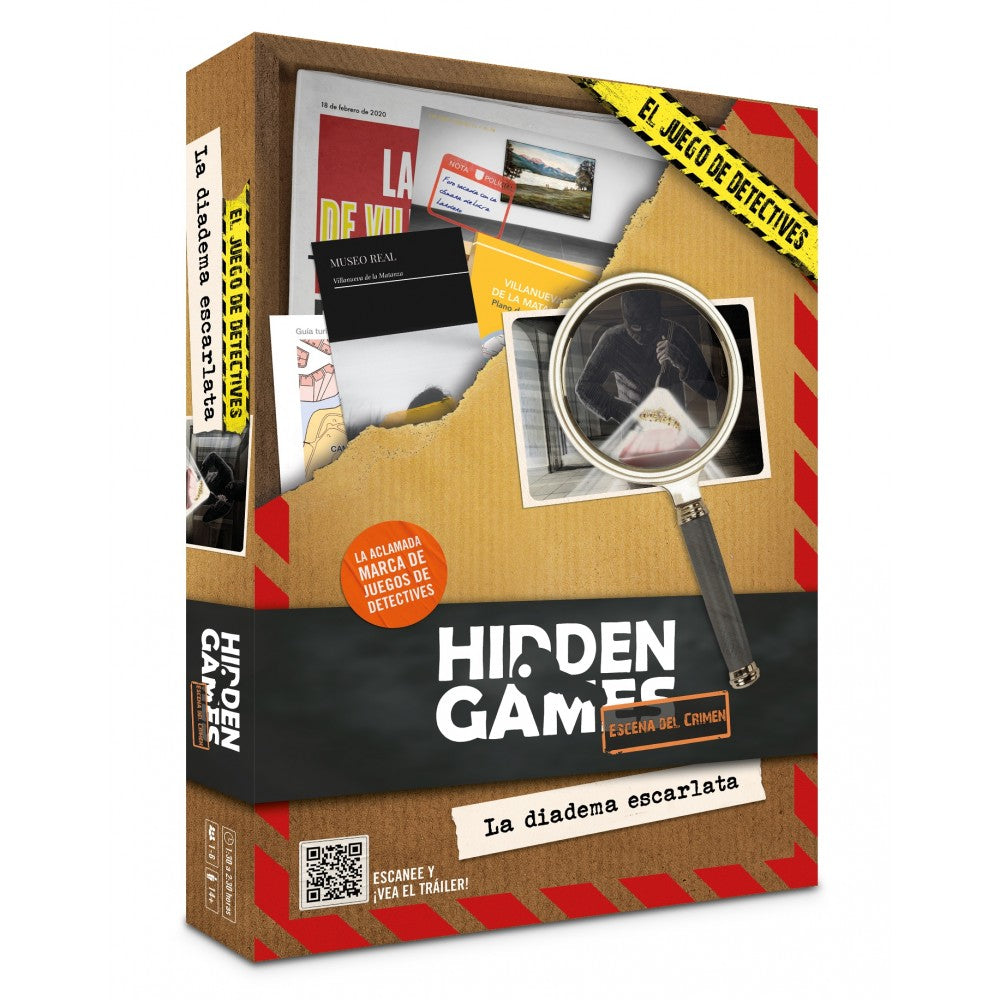 Hidden Games - Caso 2: La Diadema Escarlata - Juego de Misterio e Investigación