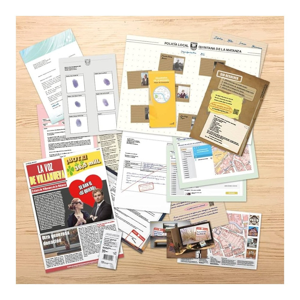 Hidden Games - Caso 2: La Diadema Escarlata - Juego de Misterio e Investigación