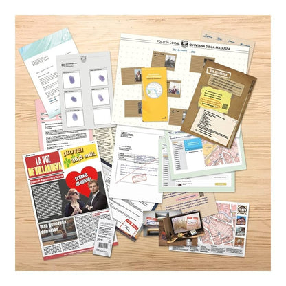 Hidden Games - Caso 2: La Diadema Escarlata - Juego de Misterio e Investigación