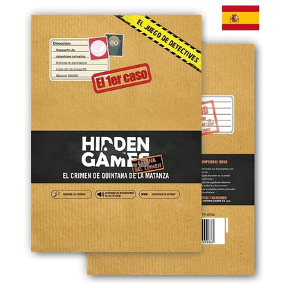 Hidden Games - Caso 1: El Crimen de Quintana de la Matanza - Juego de Misterio e Investigación