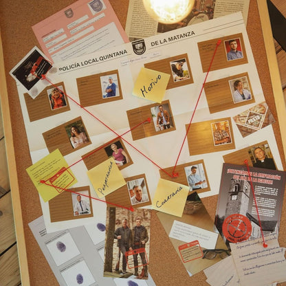 Hidden Games - Caso 1: El Crimen de Quintana de la Matanza - Juego de Misterio e Investigación