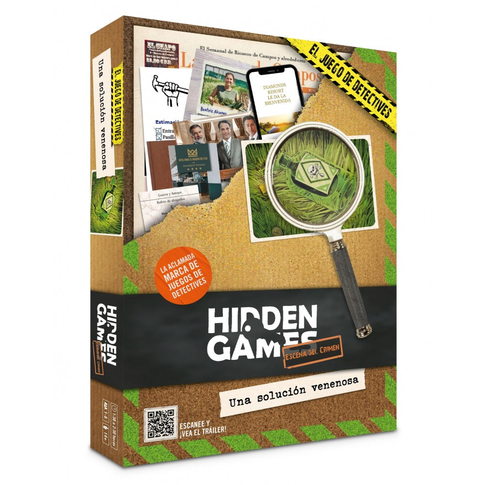 Hidden Games - Caso 3: Una Solución Venenosa - Juego de Misterio e Investigación