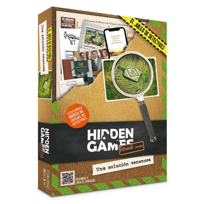 Hidden Games - Caso 3: Una Solución Venenosa - Juego de Misterio e Investigación