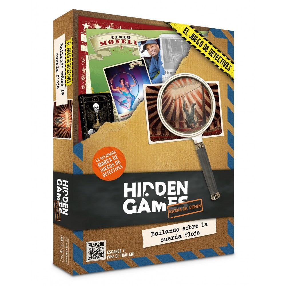 Hidden Games: Bailando Sobre la Cuerda Floja - Juego Misterio Investigación