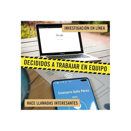 Hidden Games: Bailando Sobre la Cuerda Floja - Juego Misterio Investigación