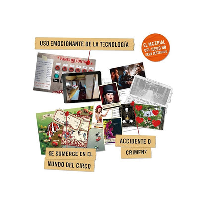 Hidden Games: Bailando Sobre la Cuerda Floja - Juego Misterio Investigación