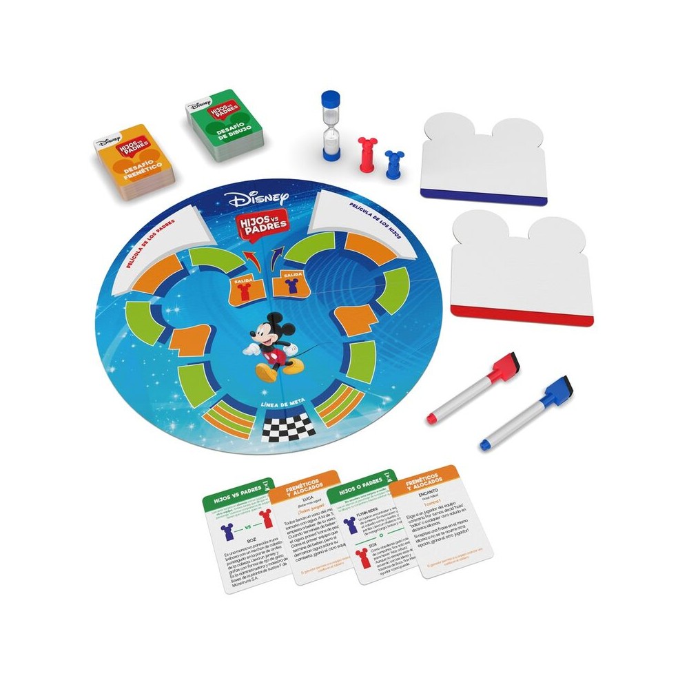 HIJOS VS PADRES ED.DISNEY - Juego Familiar Disney