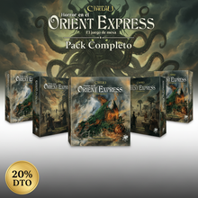 Horror en el Orient Express: Pack Completo  Juego base + 5 Expansiones