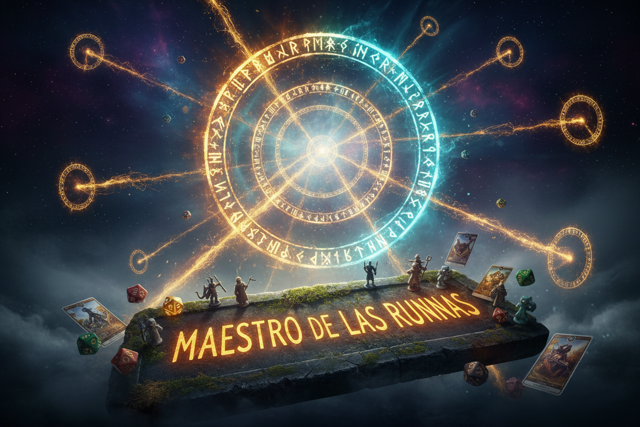 Portal rúnico cinematográfico - Membresía Maestro de las Runas Three Stones Games