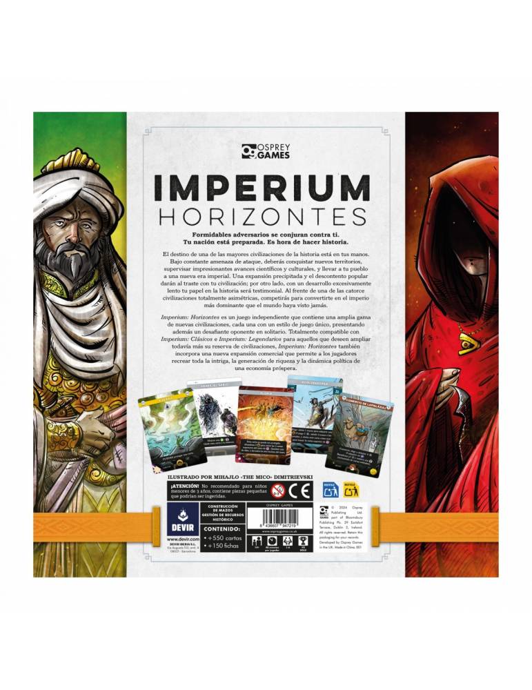 Imperium: Horizontes (Castellano) - Juego de Mesa de Civilizaciones Estratégico
