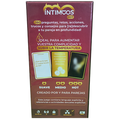 Intimoos Hot - Juego de Cartas