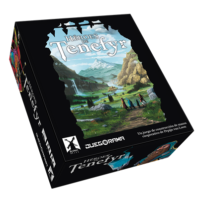 Héroes de Tenefyr - Juego de Mesa Cooperativo de Construcción de Mazos
