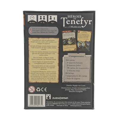 Héroes de Tenefyr: La Segunda Maldición - Expansión