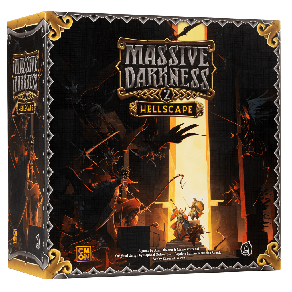 Massive Darkness 2: Hellscape - Juego de Mesa Dungeon Crawler