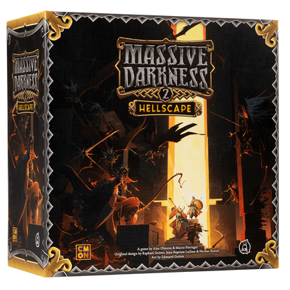 Massive Darkness 2: Hellscape - Juego de Mesa Dungeon Crawler
