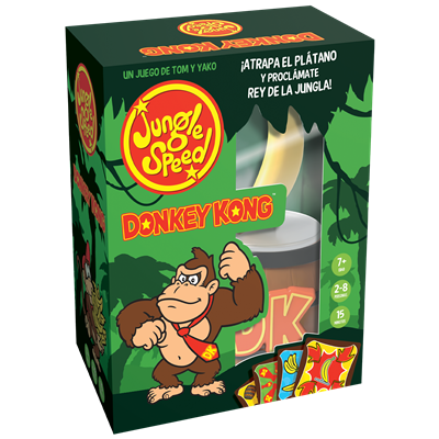 Jungle Speed Donkey Kong - Juego de Mesa de Velocidad y Reflejos