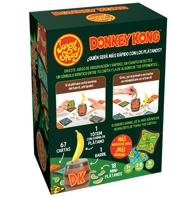 Jungle Speed Donkey Kong - Juego de Mesa de Velocidad y Reflejos