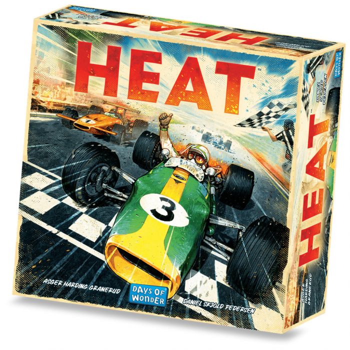 HEAT - Juego de Mesa de Carreras de Fórmula 1