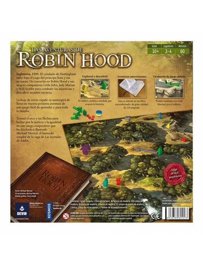 Las Aventuras de Robin Hood - Juego de Mesa