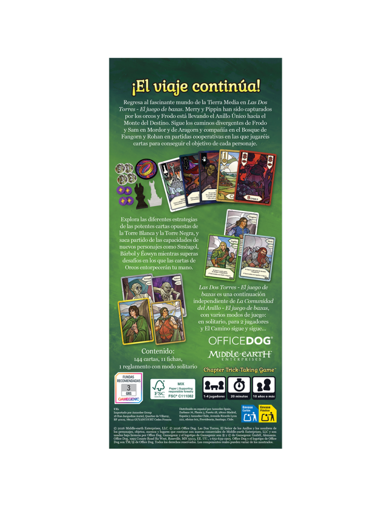 Las Dos Torres: El juego de bazas