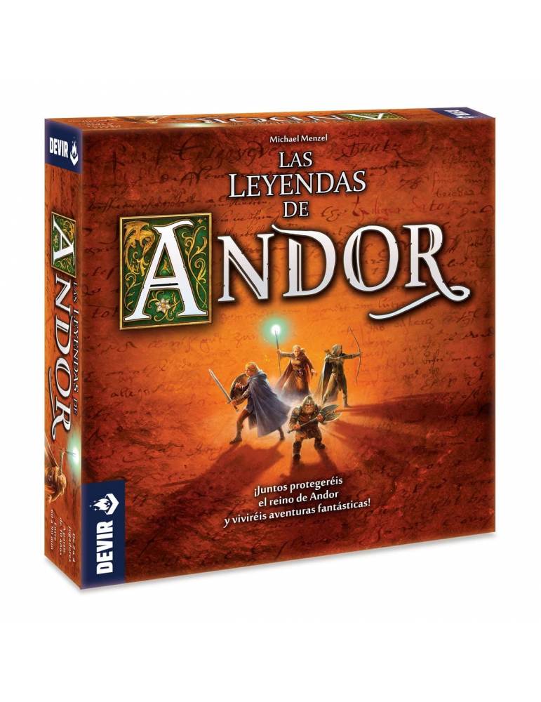 Las Leyendas de Andor - Juego de Mesa Cooperativo de Aventuras