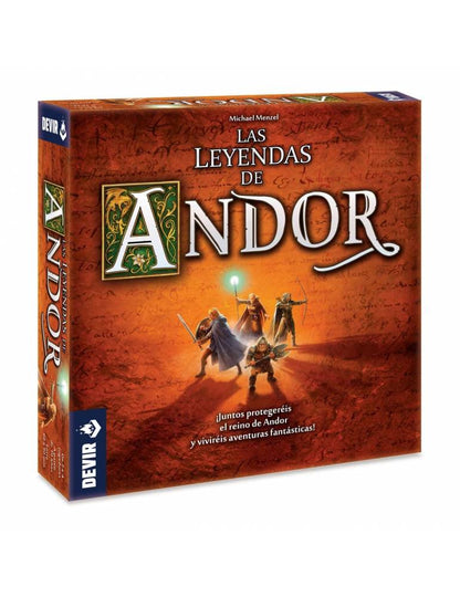 Las Leyendas de Andor - Juego de Mesa Cooperativo de Aventuras