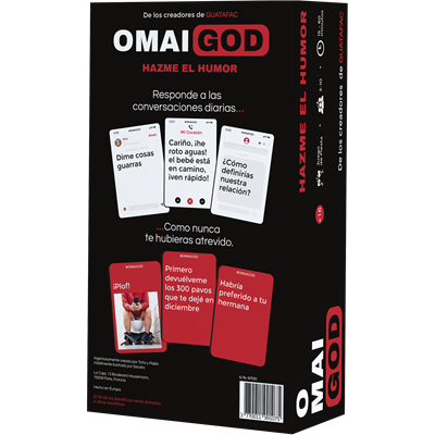 Omaigod - Juego de Cartas Party Game