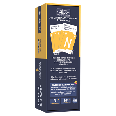 Quick Stop - Juego de Cartas de Velocidad