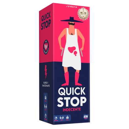Quick Stop Indecente - Juego de Cartas Party Game