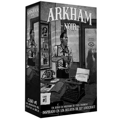 Arkham Noir 1 Asesinatos del Culto de la Bruja - Juego de Cartas en Solitario