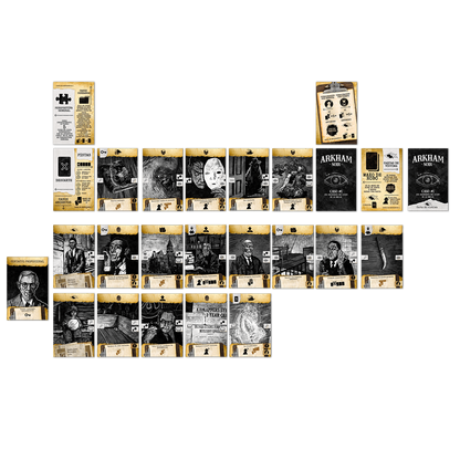 Arkham Noir 1 Asesinatos del Culto de la Bruja - Juego de Cartas en Solitario