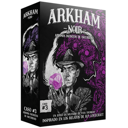 Arkham Noir 3 Abismos Infinitos de Oscuridad - Juego de Cartas en Solitario