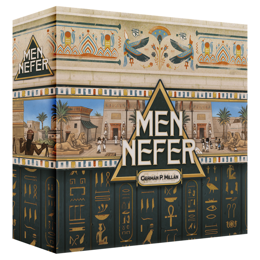 Men-Nefer - Juego de Mesa de Construcción del Antiguo Egipto