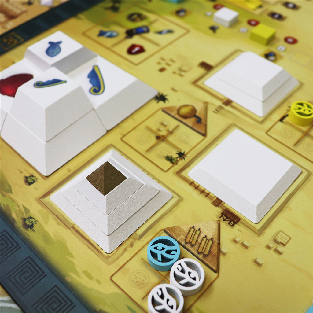 Men-Nefer - Juego de Mesa de Construcción del Antiguo Egipto