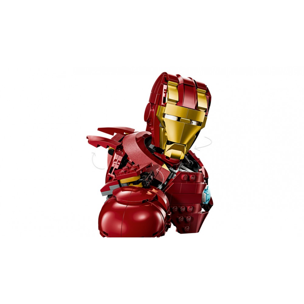 LEGO Marvel - Busto de Iron Man MK4