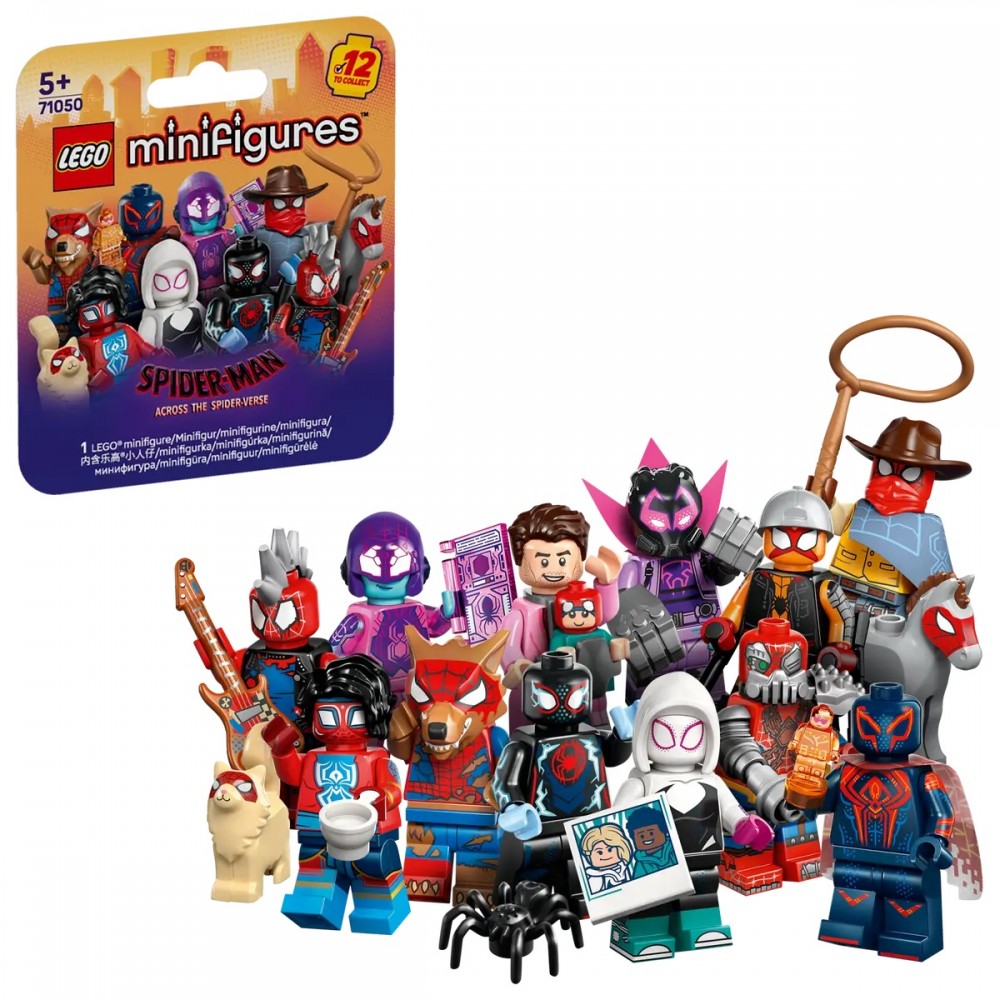 LEGO Minifigures Spider-Man Across the Spider-Verse - Set 71050