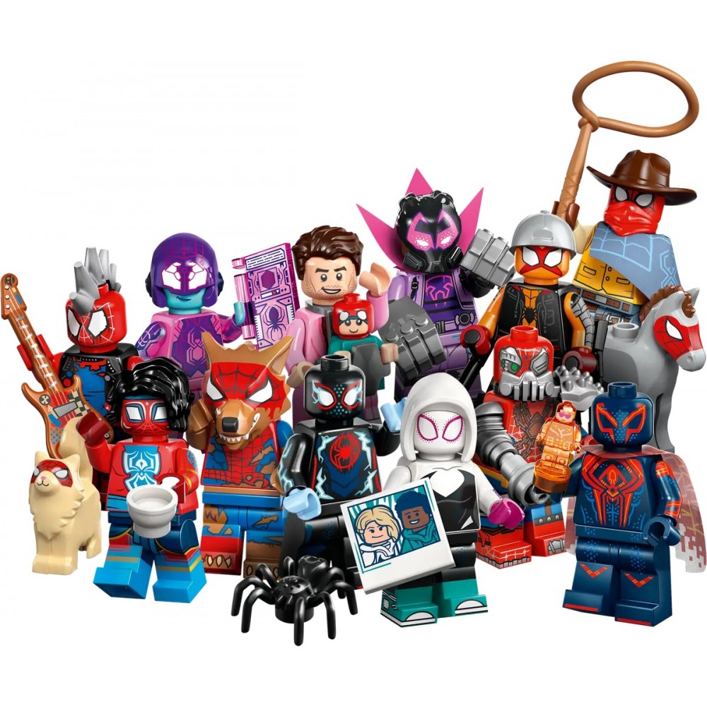 LEGO Minifigures Spider-Man Across the Spider-Verse - Set 71050