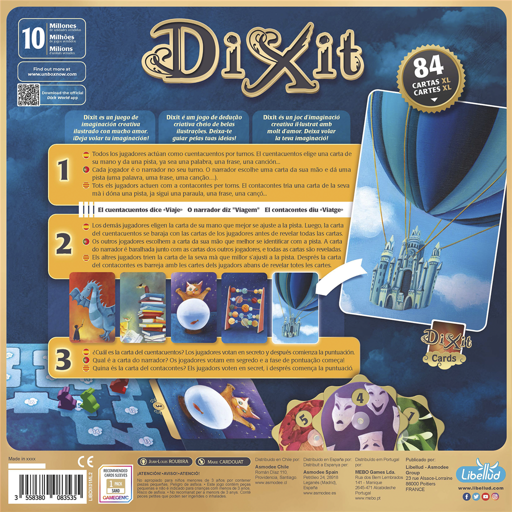 Dixit Classic - El Juego de Mesa Original de Imaginación