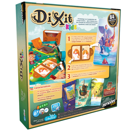Dixit Kids - Juego de Mesa de Imaginación y Creatividad