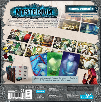 Mysterium - Juego de Mesa Cooperativo de Misterio