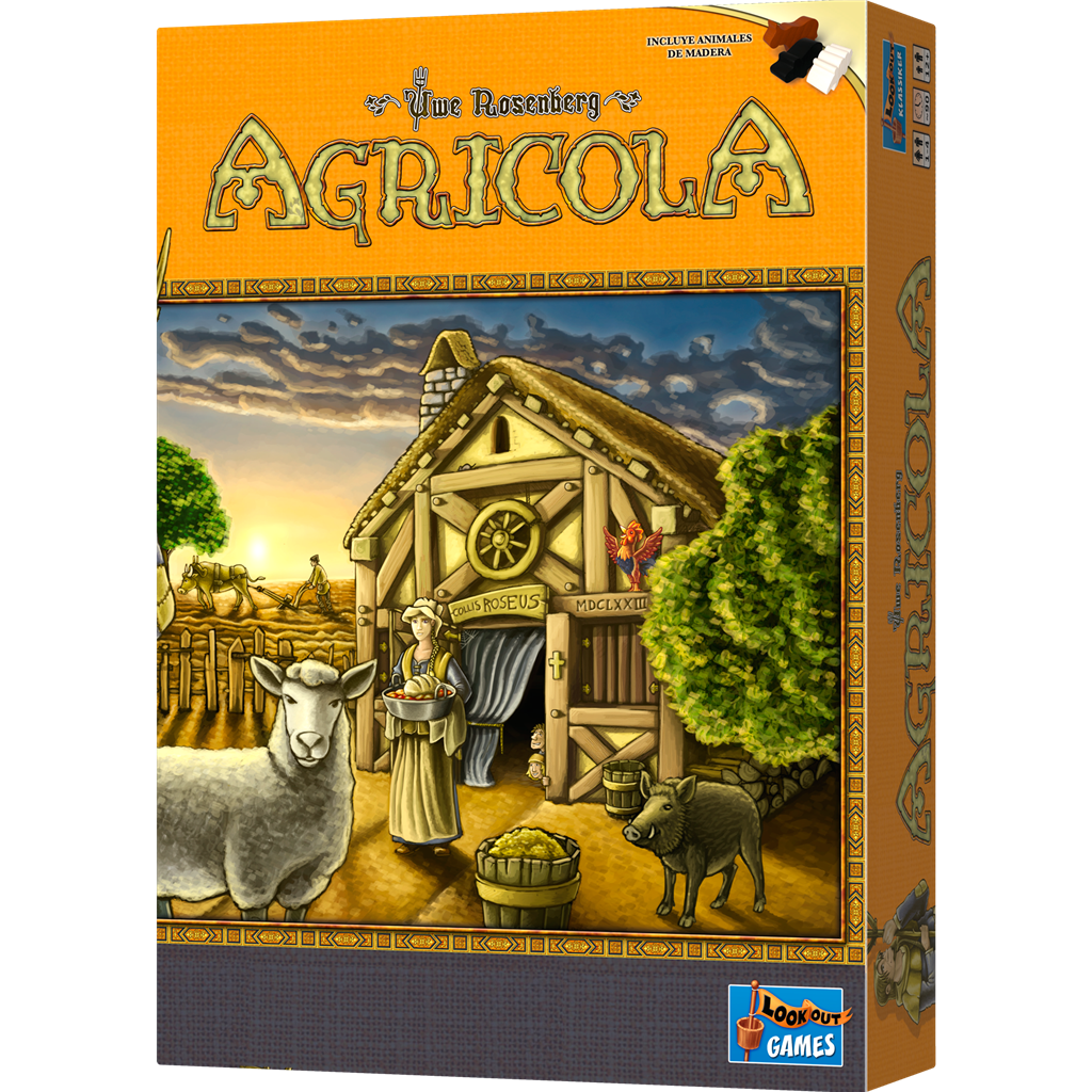 Agricola - Juego de Mesa de Gestión Agrícola Asmodee