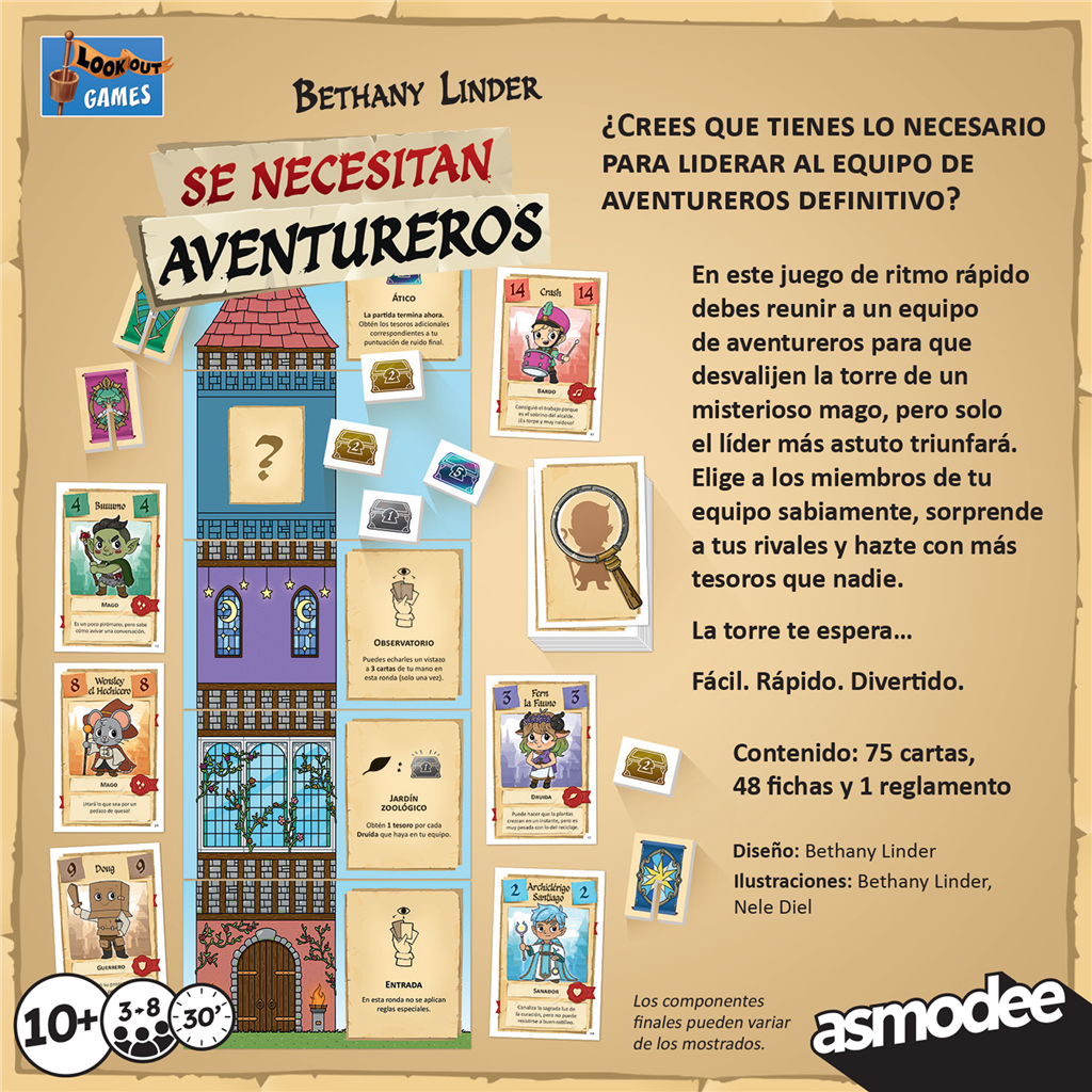 Se necesitan aventureros