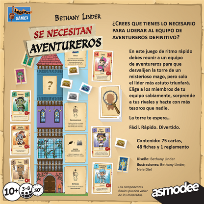 Se necesitan aventureros