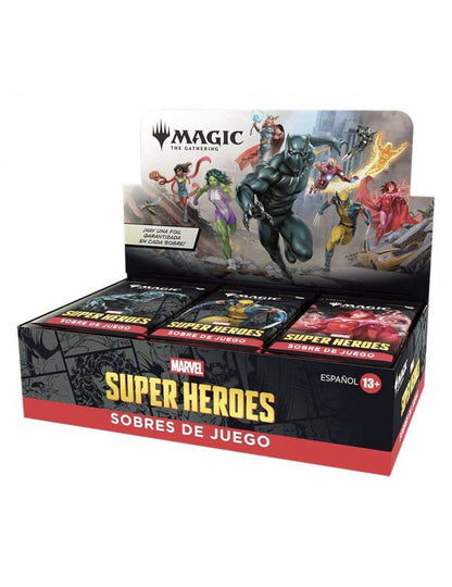 Magic: The Gathering  Marvel Super Heroes - Caja de Sobres de Juego