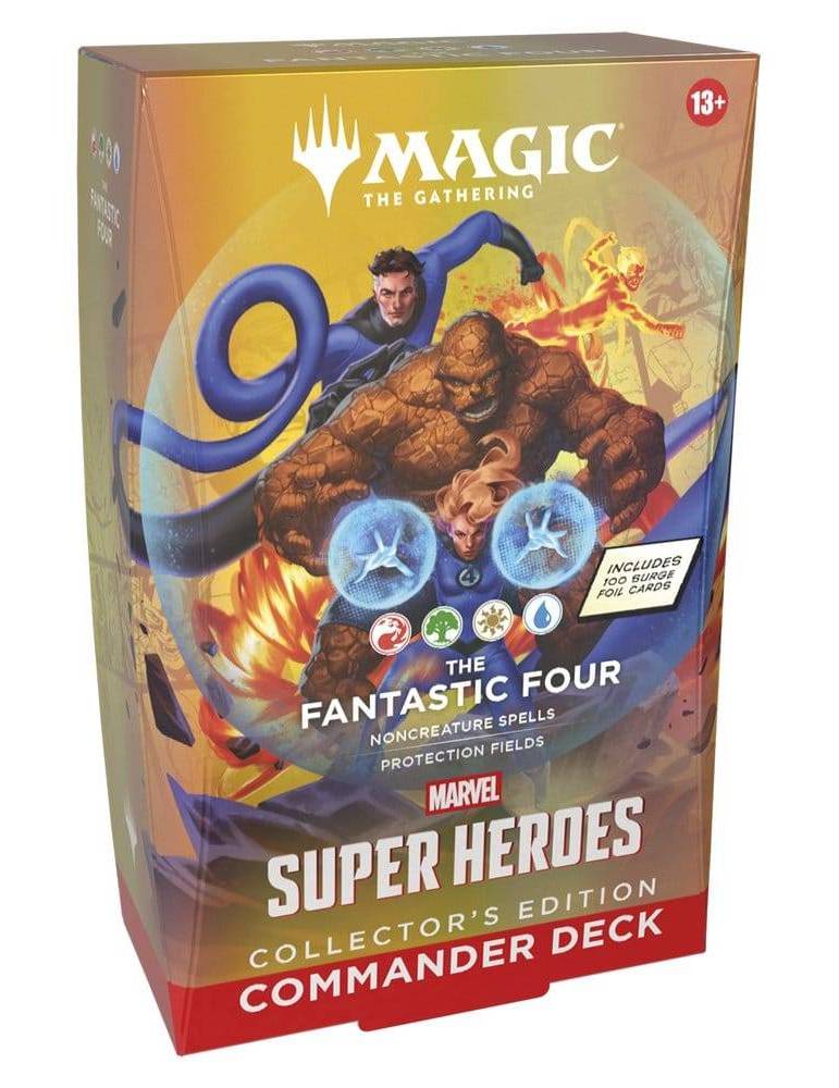 Magic: Marvel Super Heroes - Commander Deck The Fantastic Four Collector's Edition
